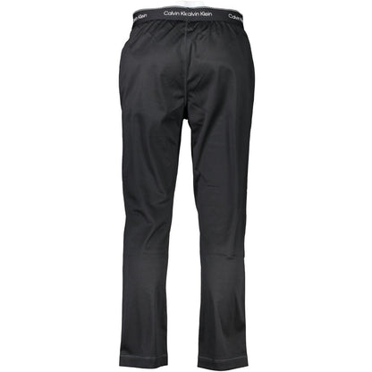 Calvin Klein Black Polyester Pant