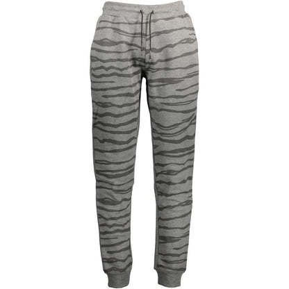 Cavalli Class Gray Cotton Pant