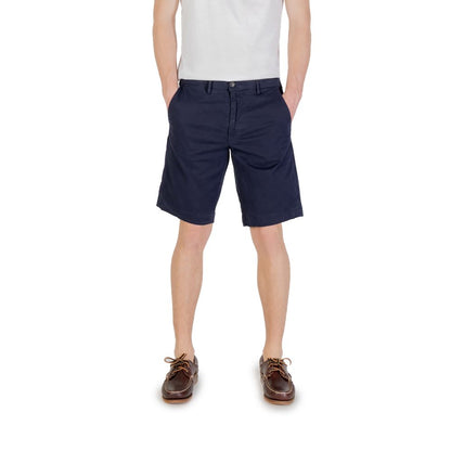Borghese Blue Cotton Bermuda
