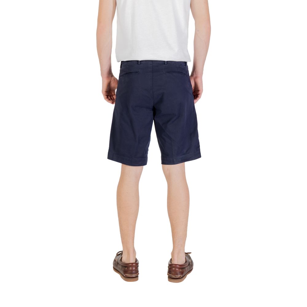 Borghese Blue Cotton Bermuda