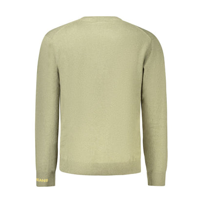 Pepe Jeans Green Cotton Sweater