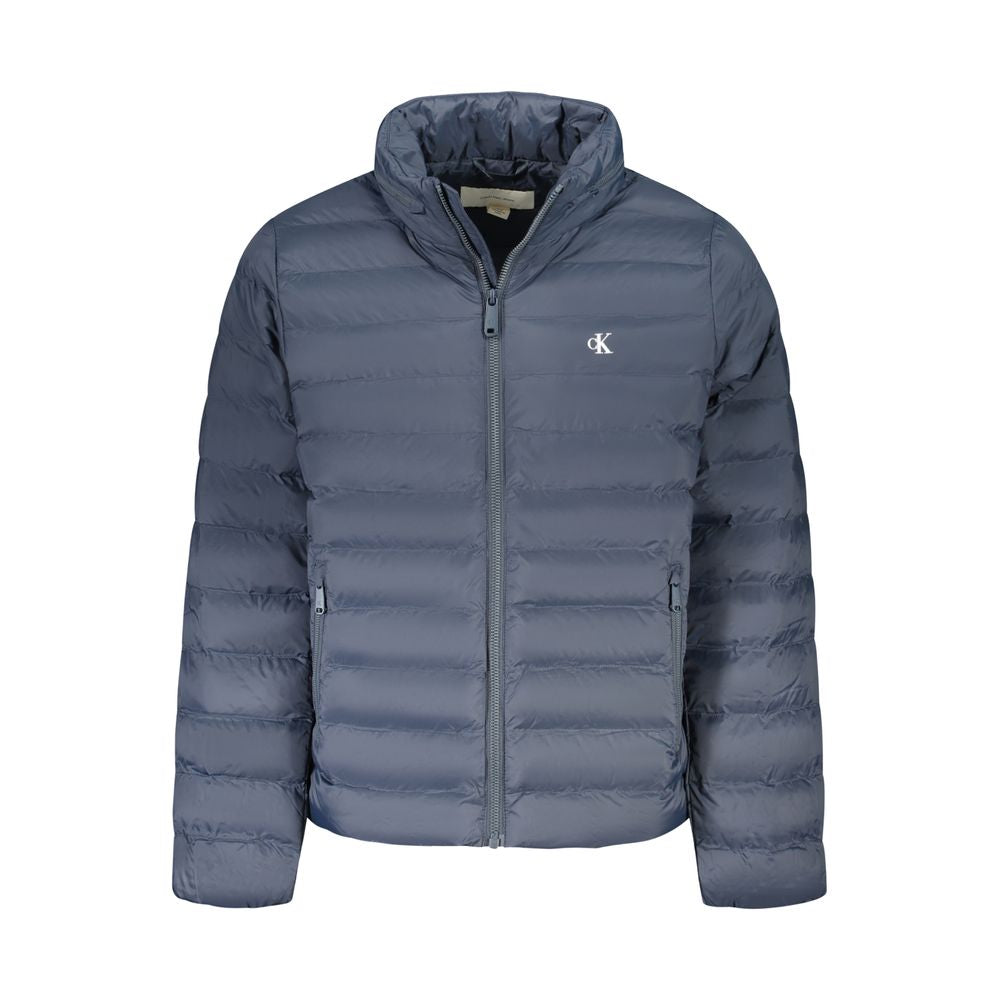 Calvin Klein Blue Polyamide Jackets & Coat