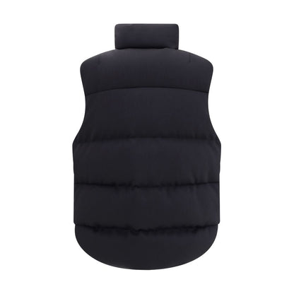 MONCLER x EDWARD ENNINFUL Black Polyamide Sleveless Jacket