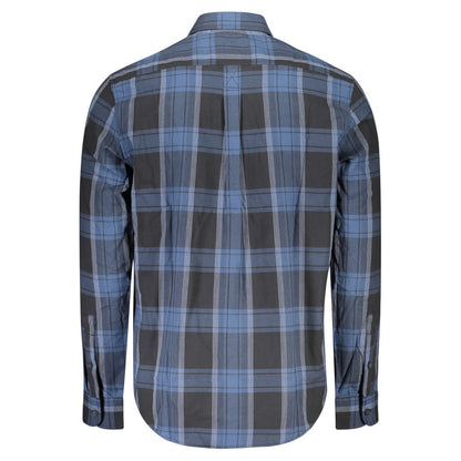 Timberland Blue Cotton Men Shirt