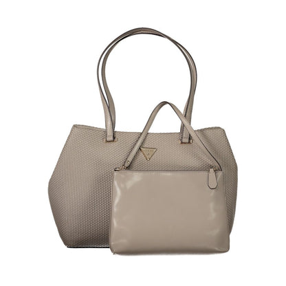 Guess Jeans Beige Polyethylene Handbag
