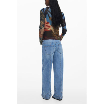 Desigual Black Polyester T-Shirt