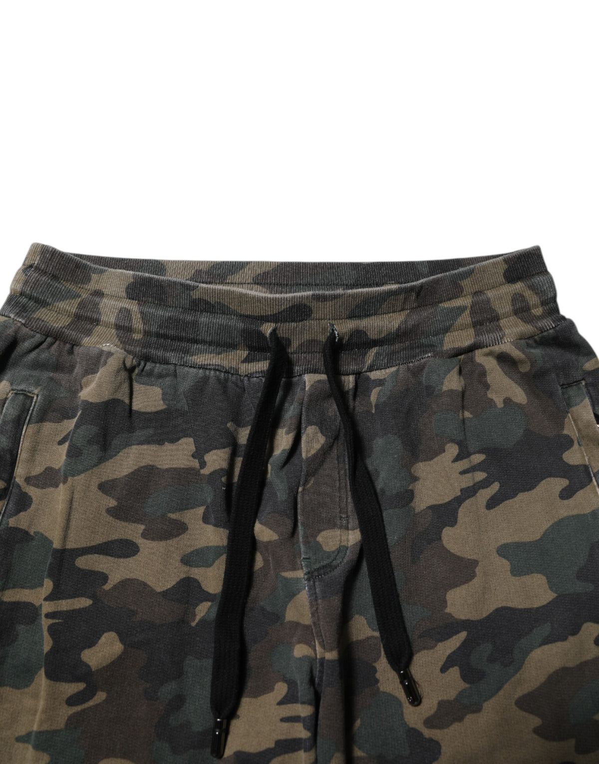 Dolce & Gabbana Men's Athletic Relaxed Fit Regular Cotton Joggers - Multicolor Camouflage Print