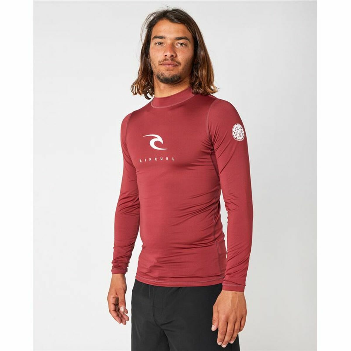 Bathing T-shirt Rip Curl  Corps Red