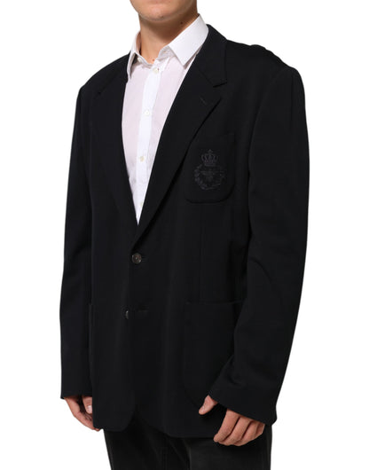 Dolce & Gabbana Women's Viscose Polyester & Polyamide Blazer - Black