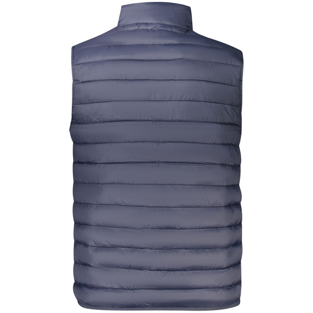 Cavalli Class Blue Polyester Men Jacket