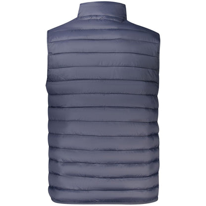 Cavalli Class Blue Polyester Men Jacket