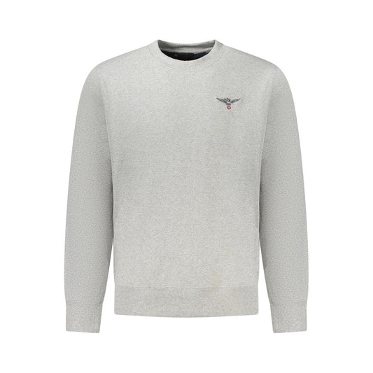 Accademia Militare Gray Cotton Men's Sweater