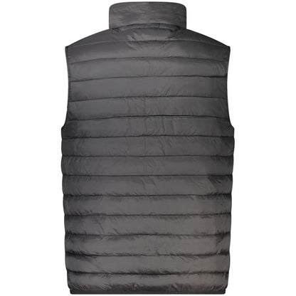 Vest by Cavalli Class for men in polyester black features a enviable silhouette, elegantly detailed with a enviable and functional pockets for a enviable finish.
