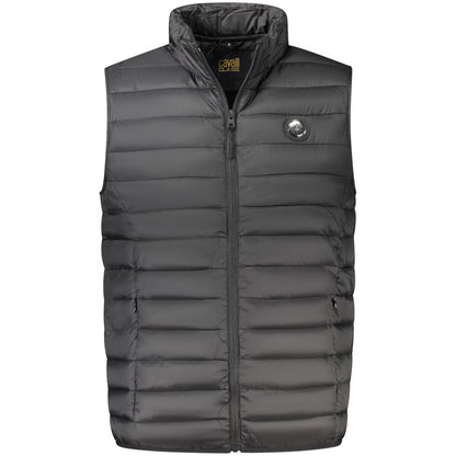Cavalli Class Nero Polyester Mens Jacket