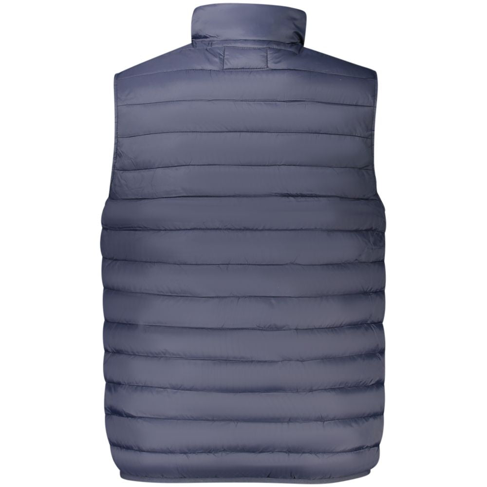 Cavalli Class Blue Polyester Men Jacket
