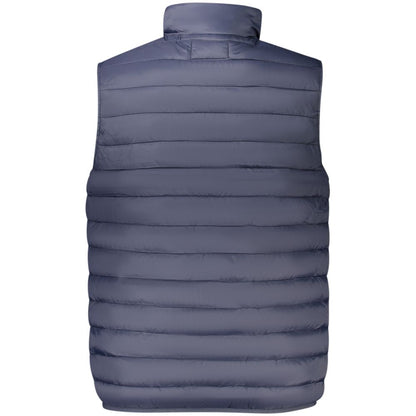 Cavalli Class Blue Polyester Men Jacket