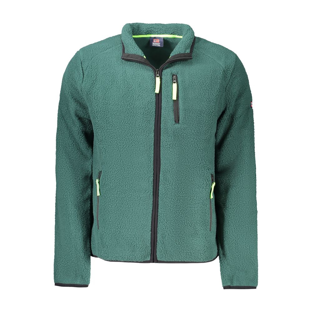 Sweatshirt by Norway 1963 for men in polyester green features an enviable silhouette, showcasing a premium and refined for a truly enviable finish.