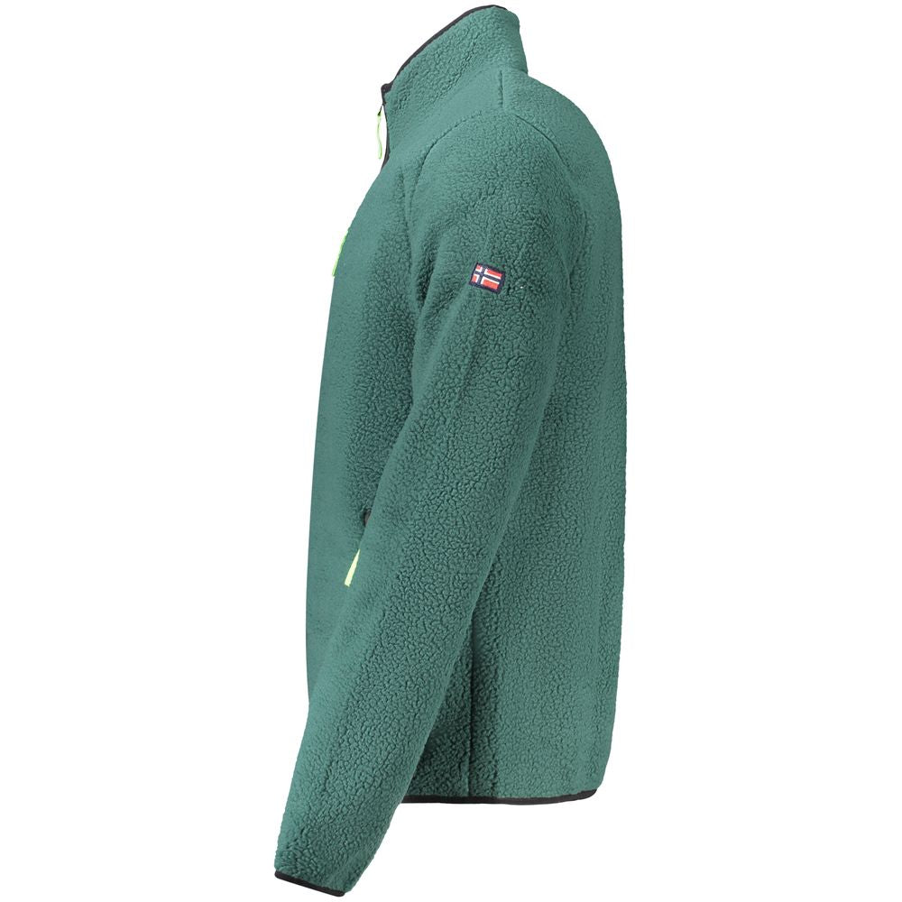 Sweatshirt by Norway 1963 for men in polyester green features an magnificent silhouette, showcasing a sophisticated and detail for a truly magnificent finish.