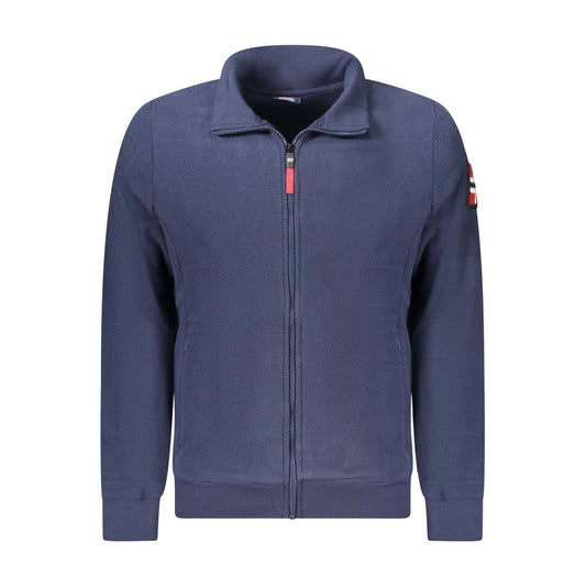 Norway 1963 Blue Polyester Men Sweater