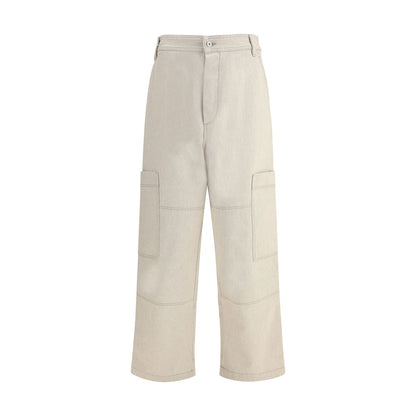 Jacquemus Beige Cotton Jeans Denim