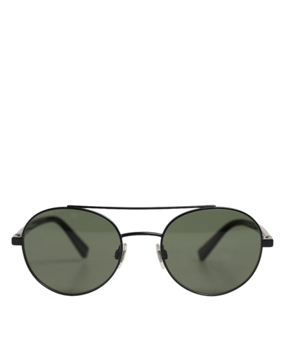 Dolce & Gabbana Steel Sunglasses - Black Gray