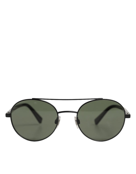 Dolce & Gabbana Steel Sunglasses - Black Gray