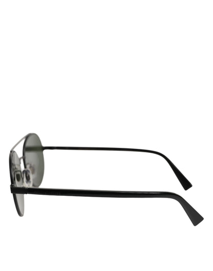 Dolce & Gabbana Steel Sunglasses - Black Gray