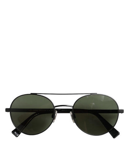 Dolce & Gabbana Steel Sunglasses - Black Gray