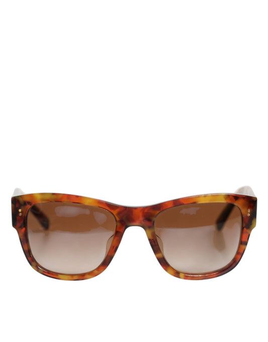 Dolce & Gabbana DG4338F Brown Havana Full Rim Round Lenses Sunglasses