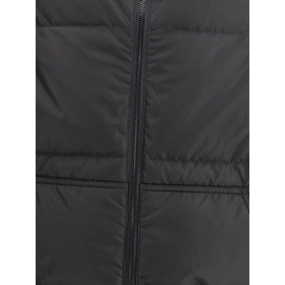 Premiata Black Polyamide Full-Length Jacket