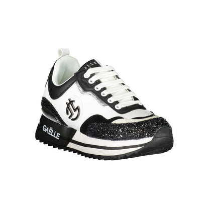Gaelle Paris Black Polyester Sneaker