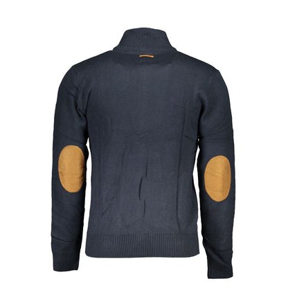 Gianmarco Venturi Blue Cotton Sweater
