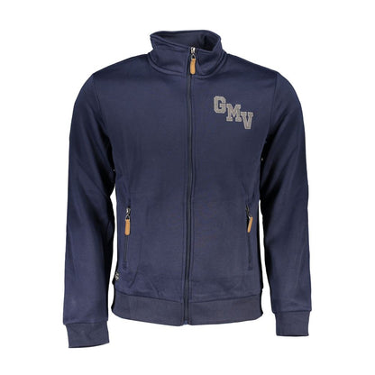 Gianmarco Venturi Blue Cotton Sweatshirt