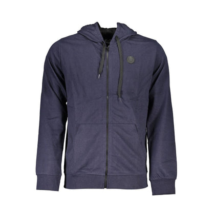 Gianmarco Venturi Blue Cotton Sweatshirt
