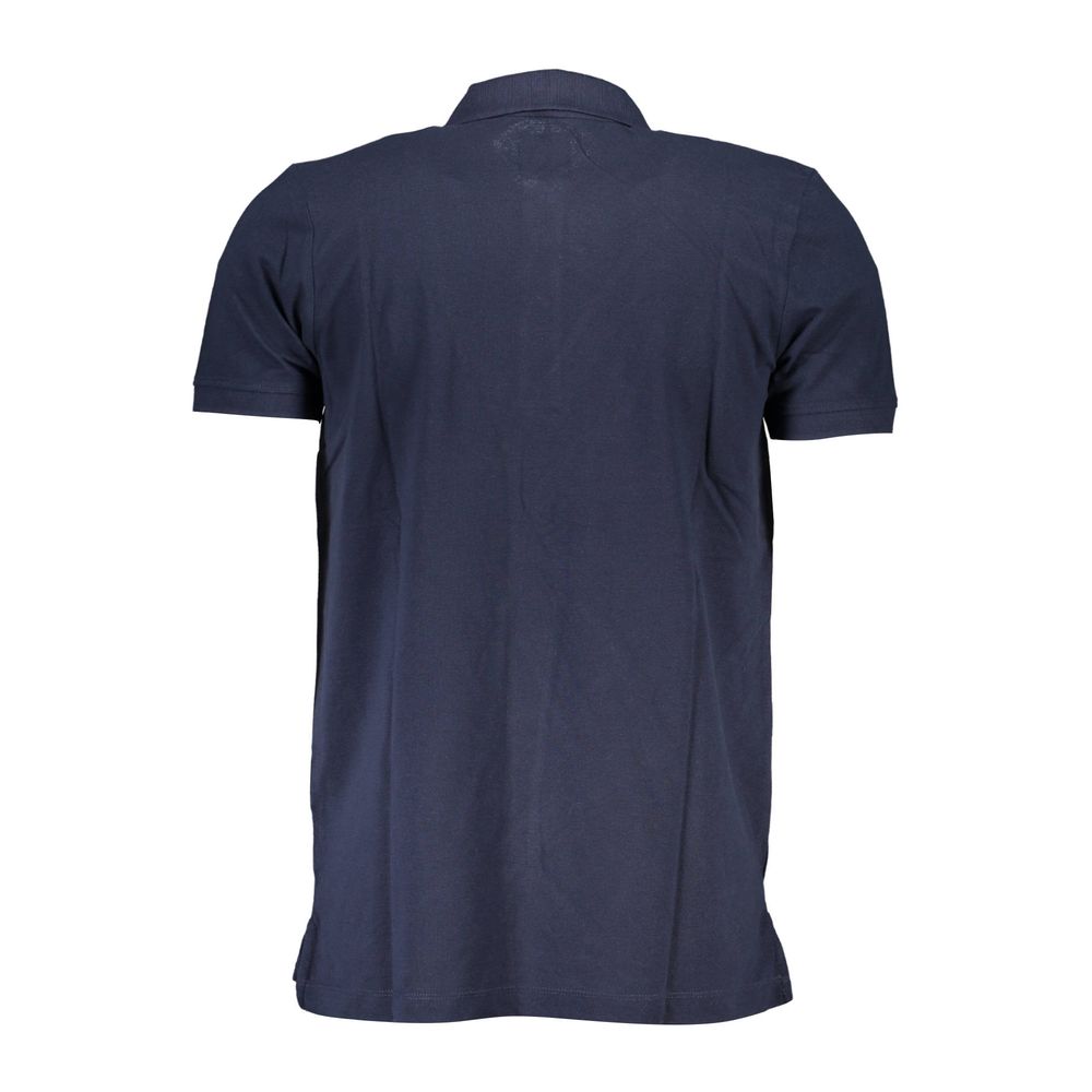 This Polo Shirt by Gianmarco Venturi for men in cotton blue & signature presents a flawless silhouette, showcasing flawless detailing and a refined for a truly flawless aesthetic.