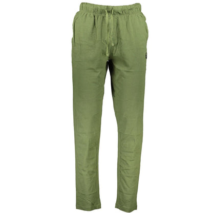 Gianmarco Venturi Green Cotton Pant