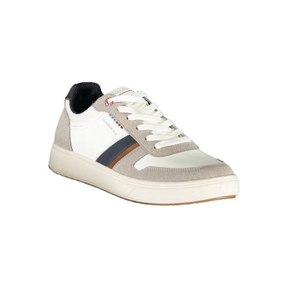 Athletic Sneakers Lumberjack men polyester polyurethane leather black, white & print featuring a avant-garde Men's Athletic Polyester Polyurethane Leather Sneakers design with a avant-garde athletic style for a refined finish.