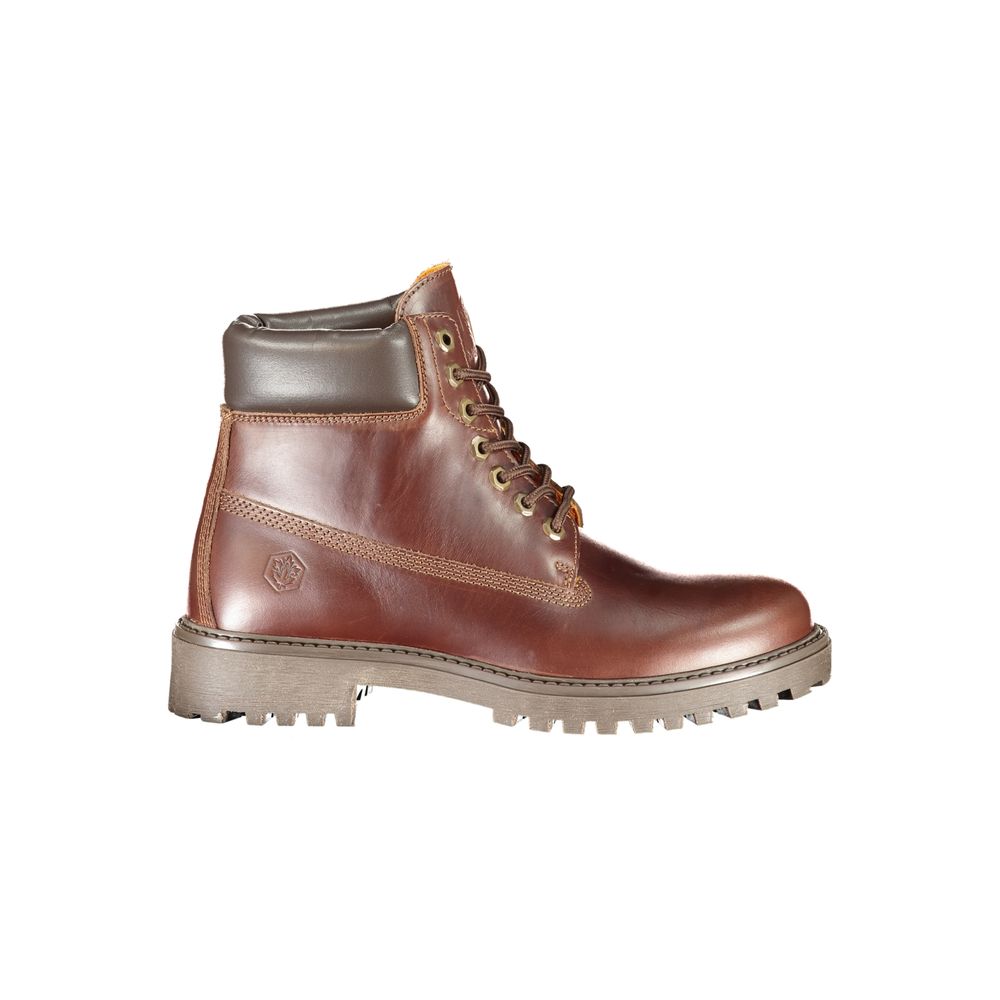 Lumberjack Brown Polyester Sneaker