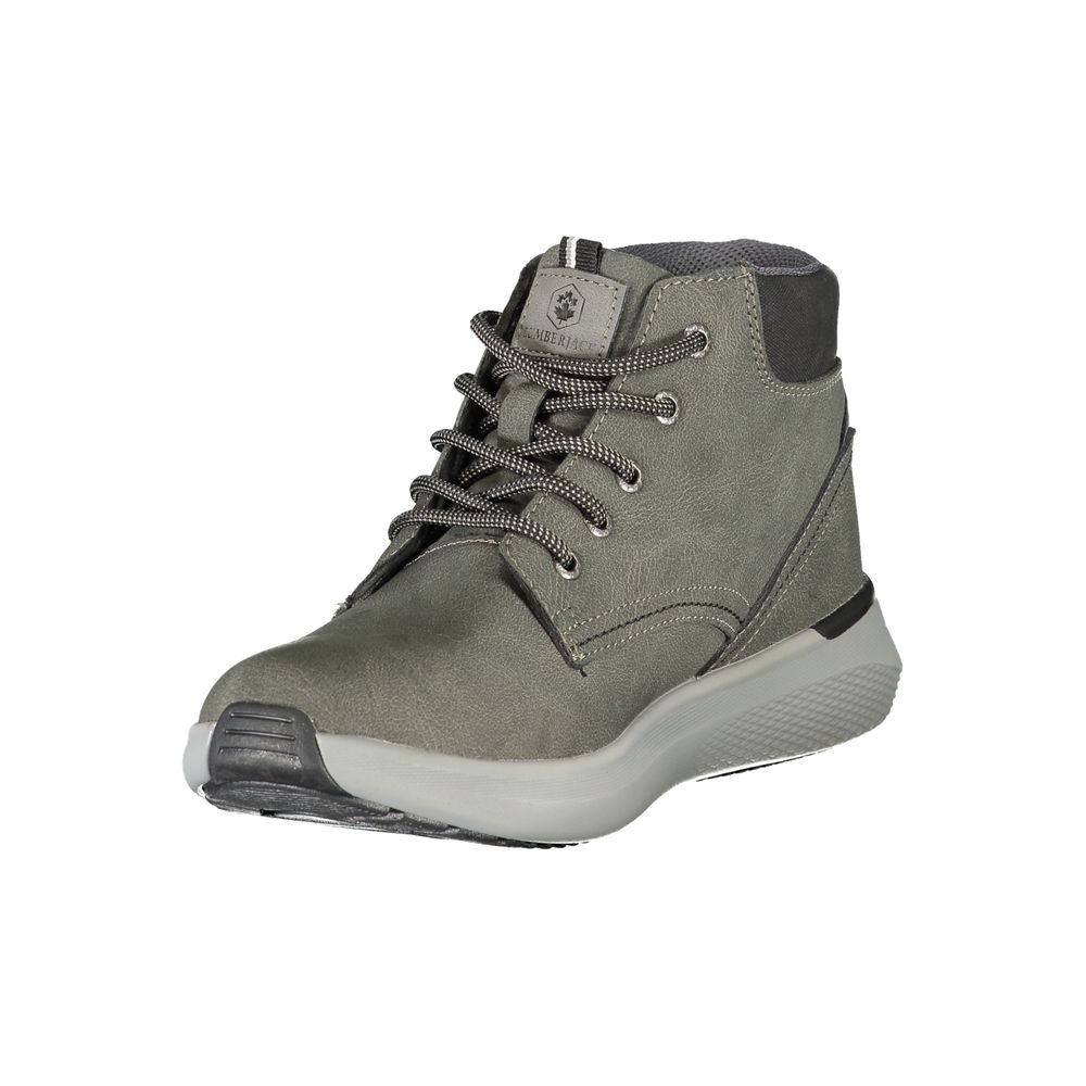 Lumberjack Grigio Polyester Mens Sneaker