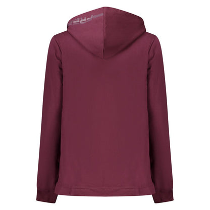 Sweatshirt by Freddy for women in cotton & rhinestone purple presents a smart casual silhouette, featuring a smart casual and for a sophisticated look.