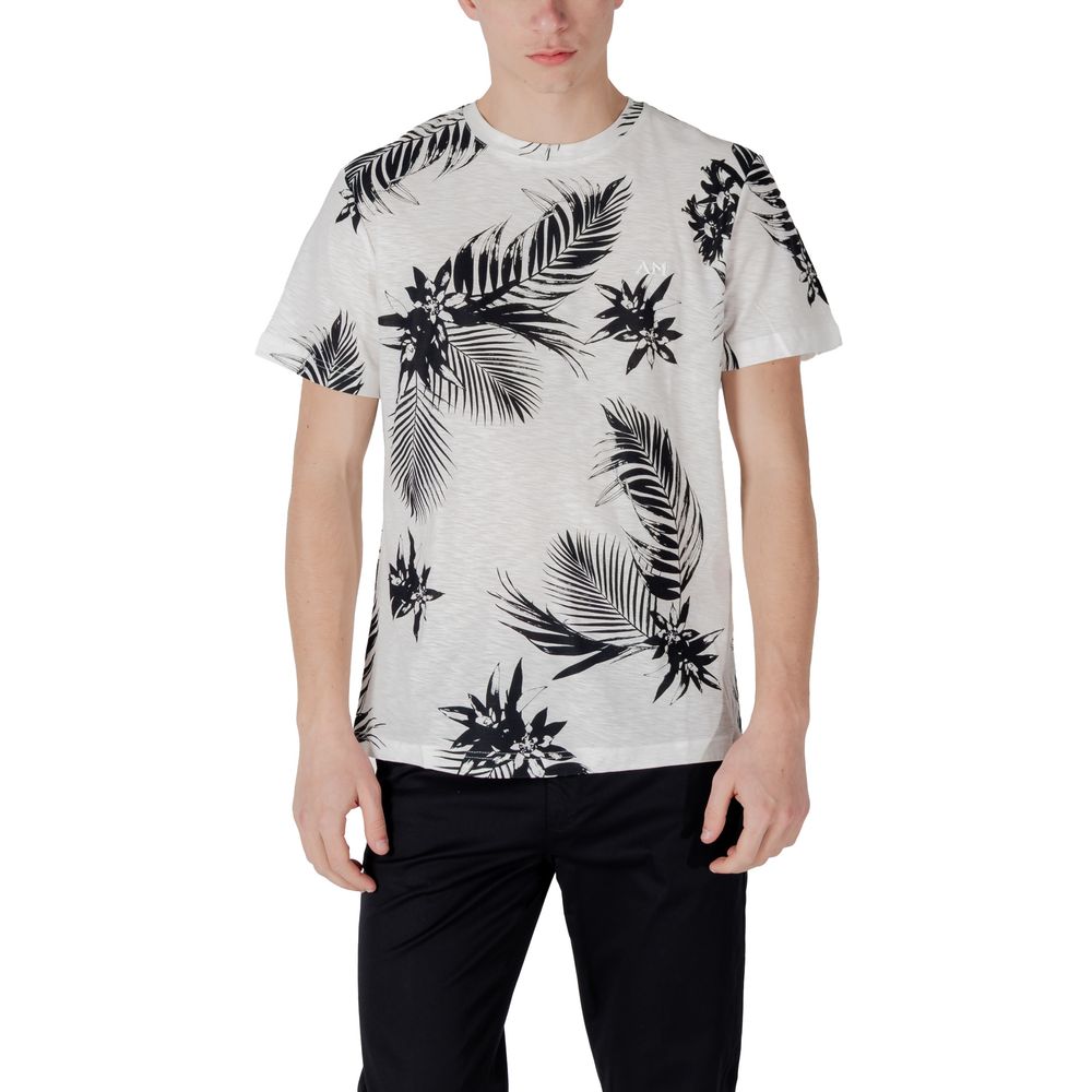 Antony Morato White Cotton T-Shirt