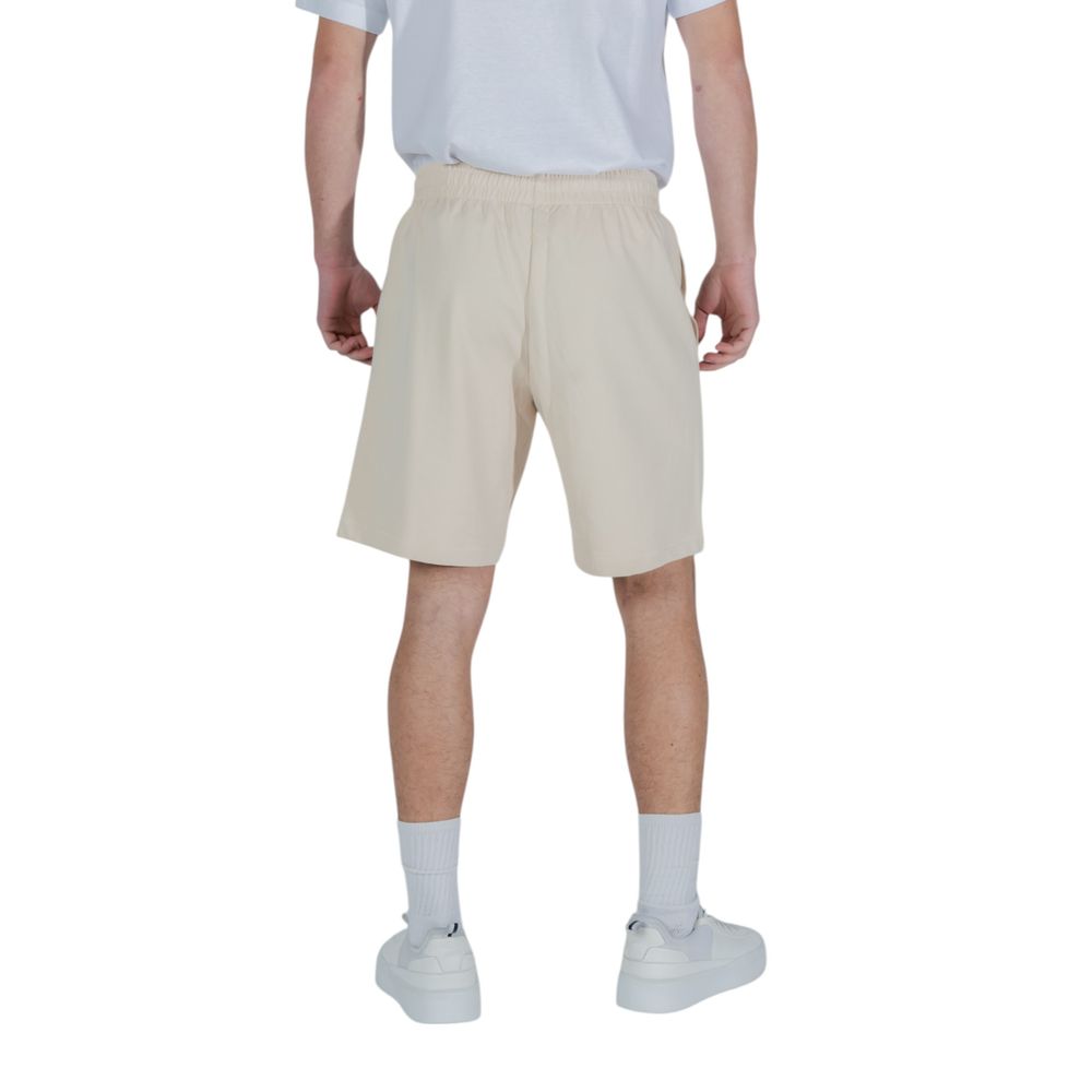 Bermuda Shorts by EA7 Emporio Armani for men in cotton beige & natural features a eye catching regular-fit and short with a eye catching .