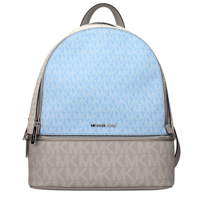 Michael Kors Beige Fabric Backpacks