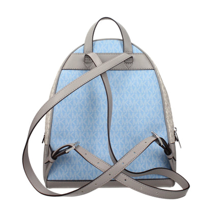 Michael Kors Beige Fabric Backpacks
