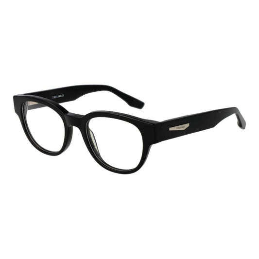 Trussardi Black Men Glasses Frame