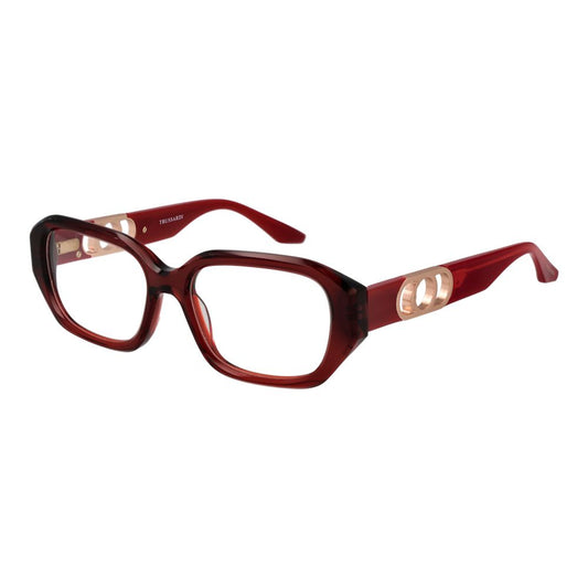Trussardi Red Women Glasses Frame