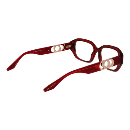 Trussardi Red Women Glasses Frame
