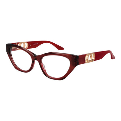 Trussardi Red Women Glasses Frame