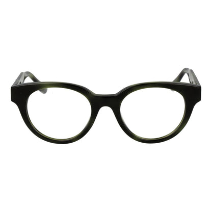 Trussardi Green Unisex Glasses Frame