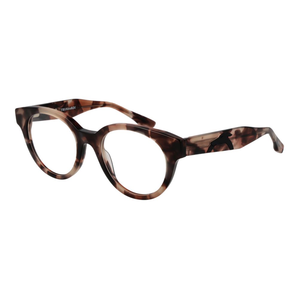 Trussardi Brown Unisex Glasses Frame